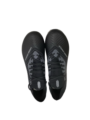 Used Under Armour SHADOW Soccer Cleats Black Senior 9.5 11613-S000176266