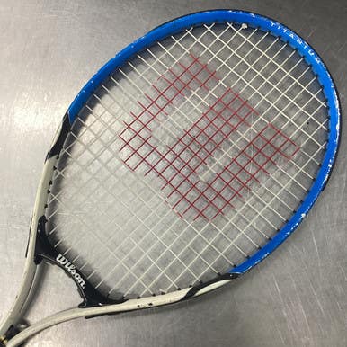 Used Wilson FEDERER 23 Junior Tennis Racquet Royal Blue 23" 11760-S000087158