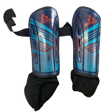 Used Brava Soccer Shin Guards Youth Navy Blue XS 11760-S000087142