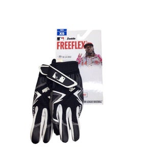 Used Franklin BB/SB Batting Gloves Black XS 11760-S000087137