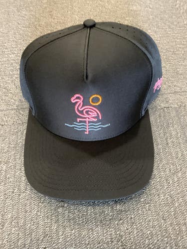 New WAGGLE FLAMINGO BAY HAT 11614-WAGFGOBHATBLK