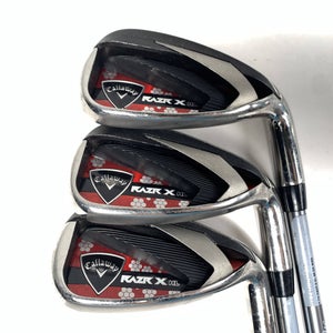 Callaway Razr X HL Iron Set 8-PW 50g Ladies Graphite Womens RH