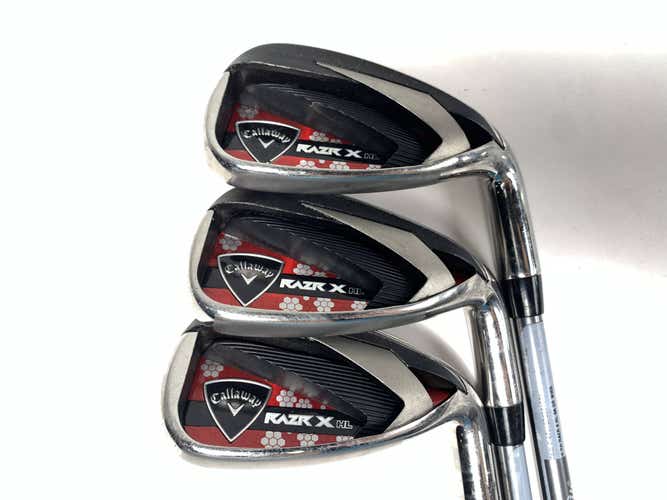 Callaway Razr X HL Iron Set 8-PW 50g Ladies Graphite Womens RH