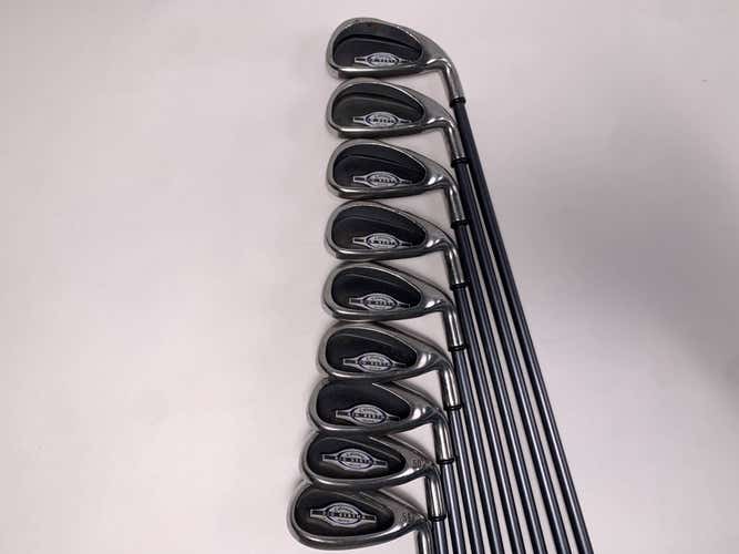 Callaway Big Bertha 2002 Iron Set 4-10+W+SW RCH 65i Ladies Graphite Womens RH