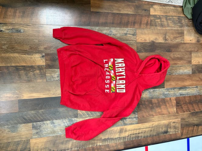 Maryland Lacrosse warm up sweat shirt hoodie men’s M