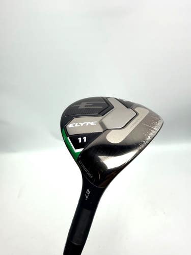 Callaway Elyte 11 Wood 27 Denali Charcoal 70g X-Stiff Flex Fairway Wood