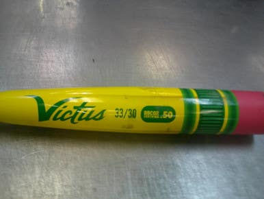 Used Victus PENCIL 2 PC BB/SB High School -3 Bat 33" 11339-S000198324