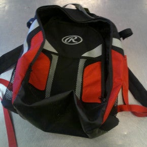 Used Rawlings BACKPACK BB/SB Player Backpack Black 11339-S000198312