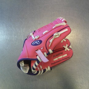 Used Rawlings PLAYERS SERIES BB/SB Glove RH Throw Pink 9" 11339-S000198296