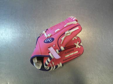 Used Rawlings PLAYERS SERIES BB/SB Glove RH Throw Pink 9" 11339-S000198296