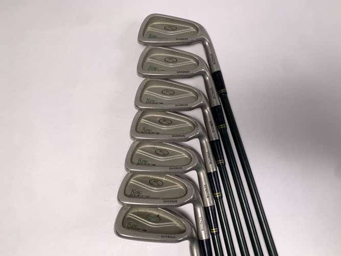 Cobra King Cobra Oversize Iron Set 5-PW+SW Senior Graphite Mens RH