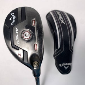 Callaway Apex 21 6 Hybrid 27* Recoil Dart F2 75g Senior Graphite Mens RH HC