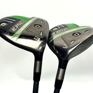 Callaway Epic Max Womens 3W 7W Fairway Wood Bundle Cypher 40g