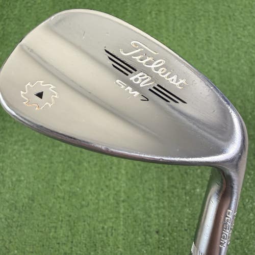 Titleist Vokey SM7 Tour Chrome S Grind Gap Wedge 52 08 Wedge Flex +1.5 Long