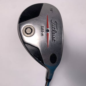 Titleist 585 H 3 Hybrid 19* True Temper Dynamic Gold R300 Regular Steel Mens RH