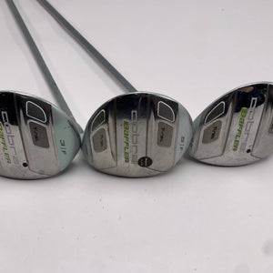 Cobra Baffler T-Rail Womens Wood Set 3 5 7 | 18* 20* 22* Ladies Womens RH