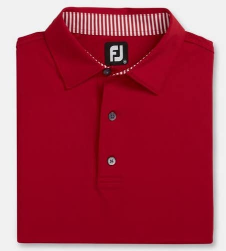 FootJoy Mens ProDry Performance Stretch Lisle Solid Golf Polo Choose Size NEW