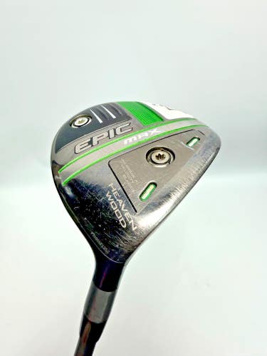 Callaway Epic Max Heavenwood 7 Wood 20 HZRDUS Green Smoke 60g Regular Flex