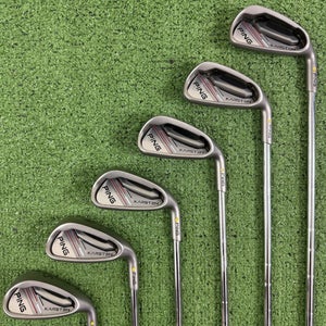 Ping Karsten 2014 6-PW SW Iron Set Yellow Dot Stiff Flex CFS Steel