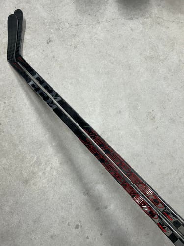 2 PACK 80 Flex P92 Senior CCM JetSpeed FT3 Pro Right Hand Hockey Stick Pro Stock NHL (New)