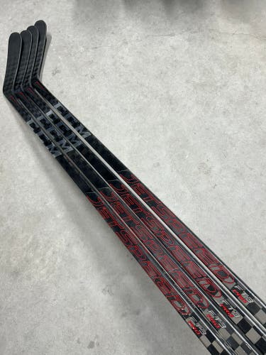4 PACK 80 Flex P92 Senior CCM JetSpeed FT3 Pro Right Hand Hockey Stick Pro Stock NHL (New)