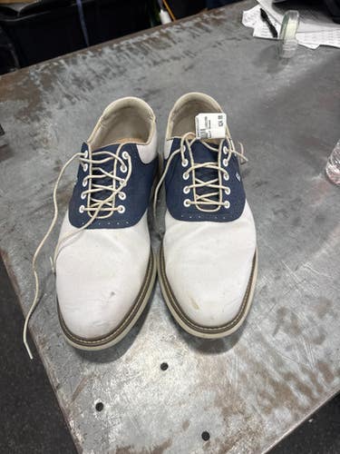 Used Foot Joy Mens Golf Shoes Brown Senior 12 11337-S000478460