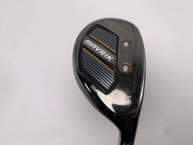 Callaway Mavrik Max 5 Hybrid 24* Project X Catalyst 5.0 55g Senior Mens RH