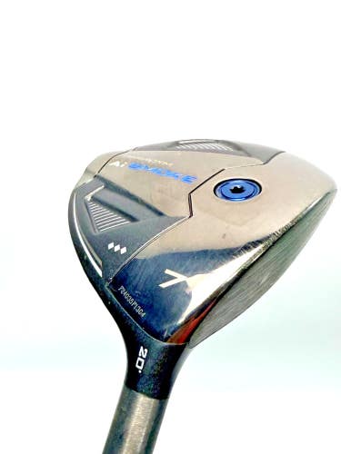 Callaway Ai Smoke Triple Diamond 7 Wood 20 VF-8 80g X-Stiff Graphite Design 43"