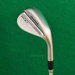 Cleveland RTX 6 Zipcore Mid Chrome 52-10 52 Gap Wedge DG Spinner TI Wedge Flex