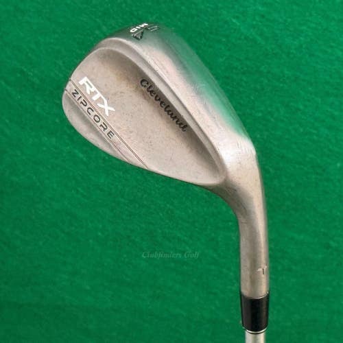 Cleveland RTX Zipcore Mid T-Stamp Raw 54-10 54 sand Wedge C-Taper Lite Stiff