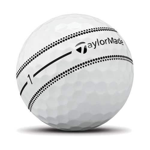 Taylor Made TP5x Stripe Golf Balls (White/Black, 3pk) 1 Sleeve 2026 NEW
