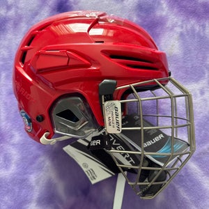 Red Medium Warrior Covert PX+ Helmet (New)