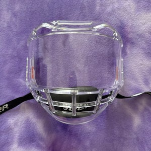 Junior Bauer Concept 3 Full Shield Cages, Visors & Shields Visor (Used)