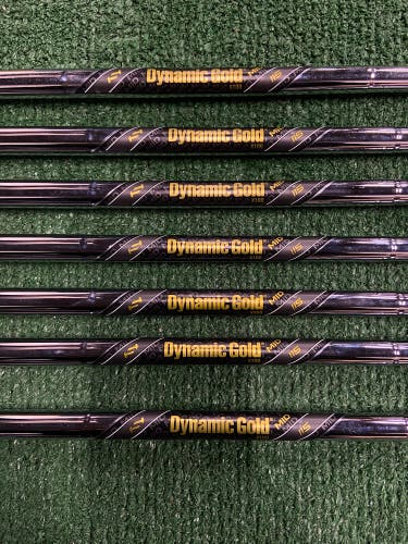 True Temper Dynamic Gold X100 | Extra Stiff Flex Steel Shaft Set