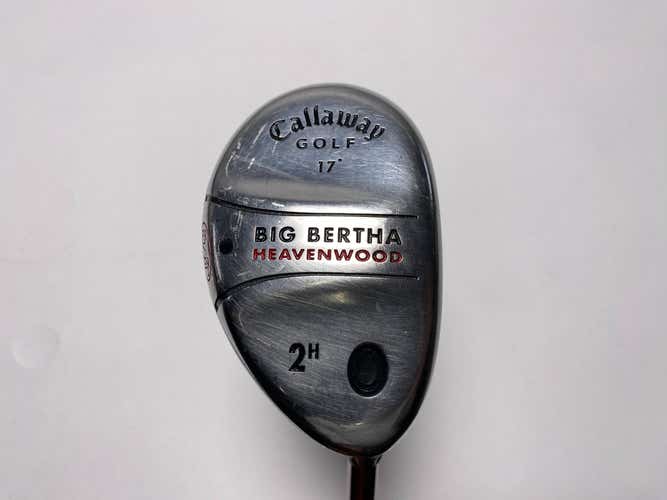 Callaway Big Bertha Heavenwood 2 Hybrid 17* RCH 75w 75g Firm Graphite Mens RH