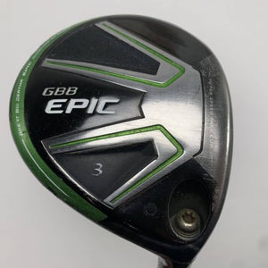 Callaway GBB Epic 3 Fairway Wood 15* Project X HZRDUS 6.0 65g Stiff Mens RH