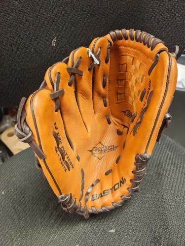 Easton Stealth Tourney S-125 12.5" leather baseball VRS palm pad glove LHT