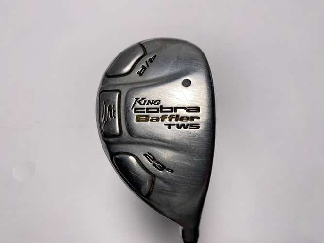 Cobra Baffler TWS 2009 4 Hybrid 23* Aldila DVS-HL 65g Regular Graphite Mens RH