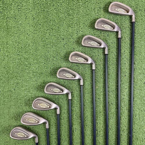 Callaway Big Bertha X-12 X12 4-PW SW LW Gems Womens Ladies Flex +1/2 Long