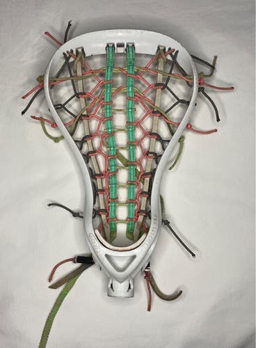 Debeer Women's Lacrosse Head Strung White Used DB Lax Tempest Pro