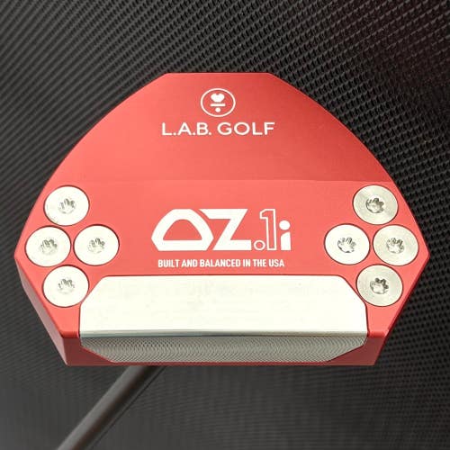 L.A.B. OZ.1I RED PUTTER (34") + HEADCOVER