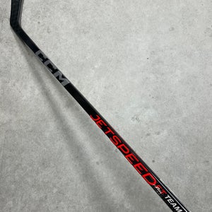 55 Flex P28 Intermediate CCM JetSpeed FT Team Right Hand Hockey Stick (New)