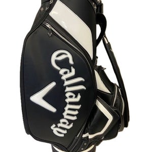 Callaway D.S.P.D. Staff Bag (6-way top, Black/White) Limited Edition 2018