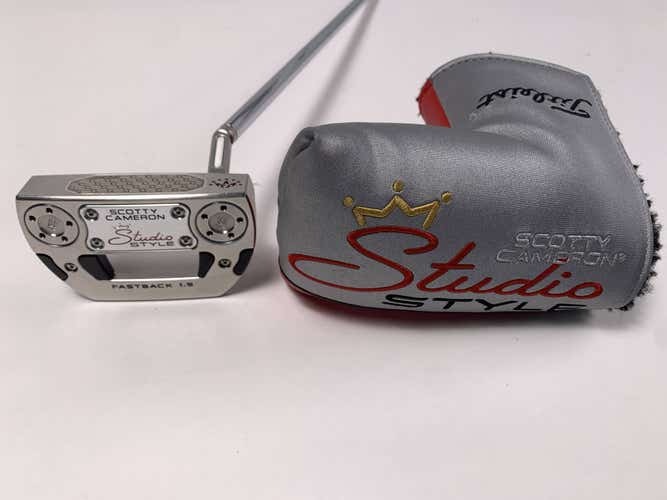 Scotty Cameron Studio Style Fastback 1.5 2025 Putter 34" Mens RH HC