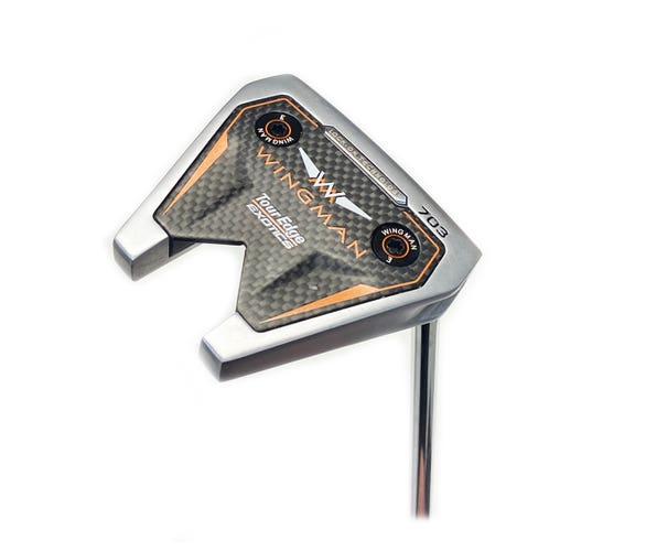 Tour Edge Exotics Wingman 703 Slant Neck 34" Putter - Toe Hang