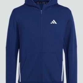 Adidas Navy Blue Women's Small D4T Full-Zip Sweatshirt (New)