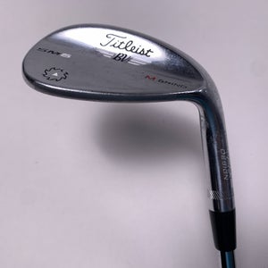 Titleist Vokey SM6 Tour Chrome Wedge 56* 8 Bounce M-Grind Wedge Steel Mens RH