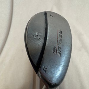 Men's TaylorMade Rescue Right Handed Hybrid Stiff Flex 4H (Used)