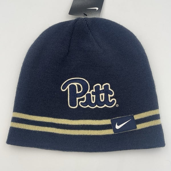NWT Nike University Of Pittsburgh Panthers PITT Winter Ski Cap Hat Knit Beanie