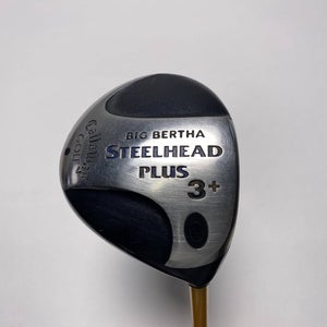 Callaway Steelhead Plus 3 Fairway Wood 15* ProForce Gold 65g Regular Mens RH